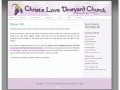 Christ's Love Vineyard
